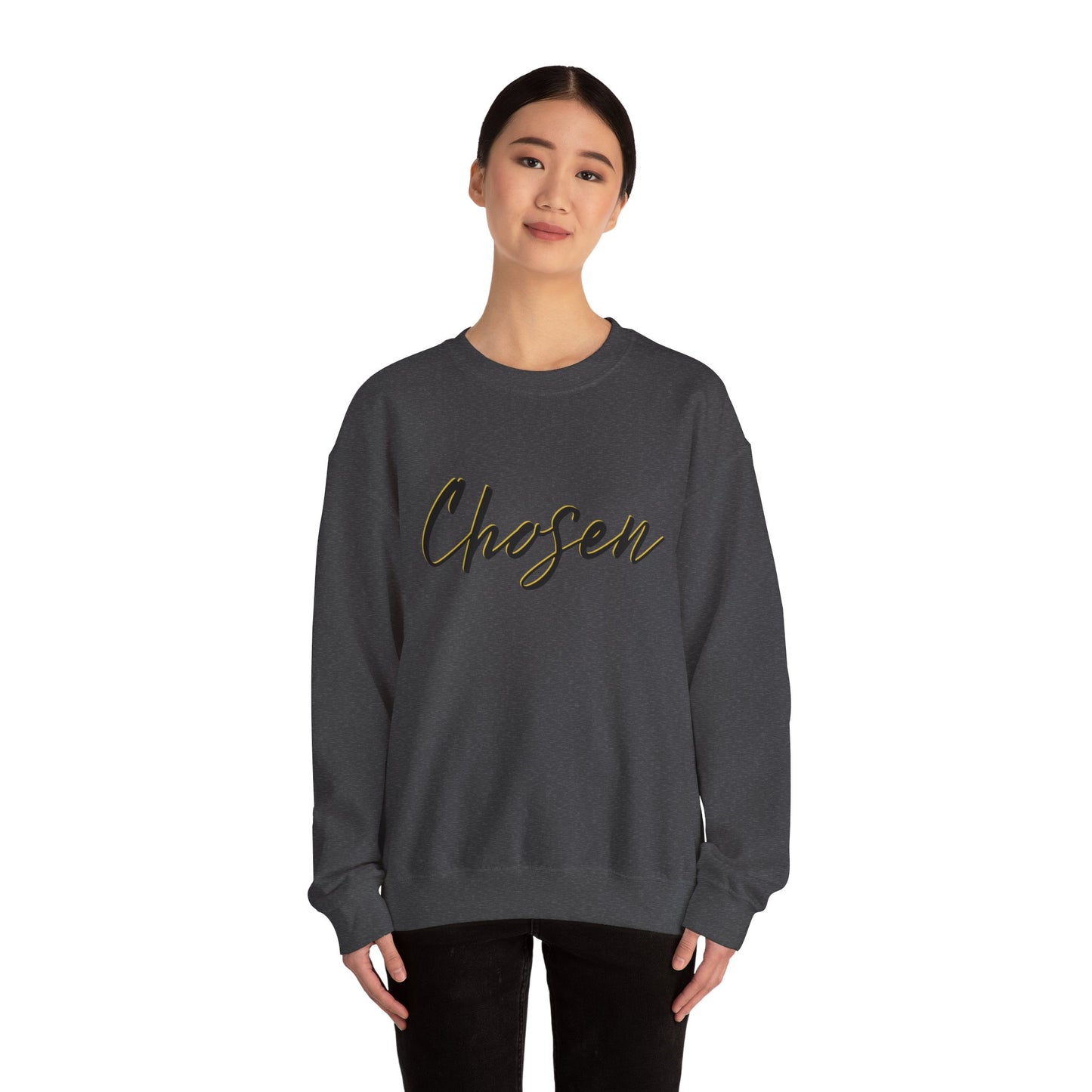 Chosen Unisex Heavy Blend™ Crewneck Sweatshirt - Cozy & Inspirational Gift