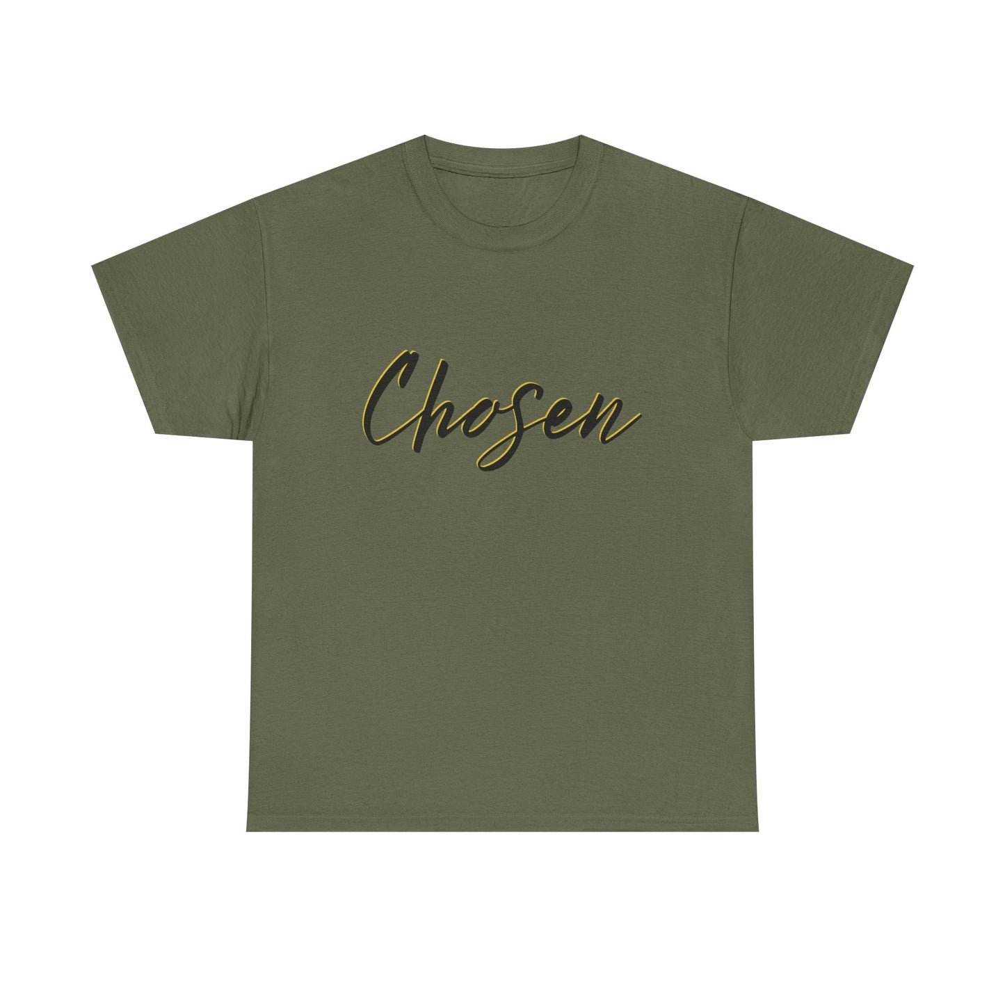 Chosen Unisex Heavy Cotton Tee - Inspirational Fashion for Everyday Wear