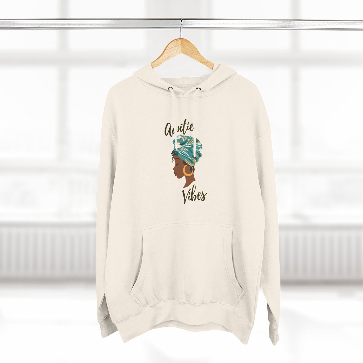 Auntie Vibes Fleece Hoodie