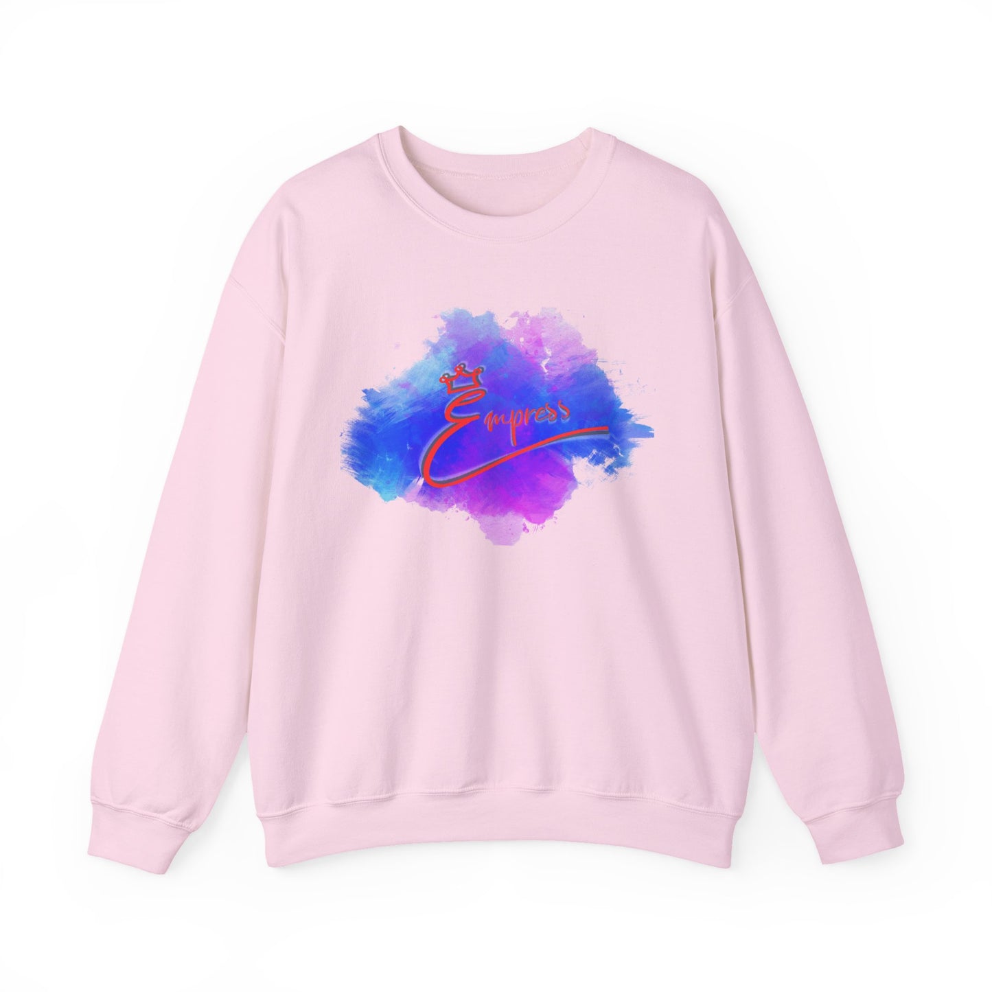Empower Watercolor Crewneck Sweatshirt — Inspirational 'Empower' Design
