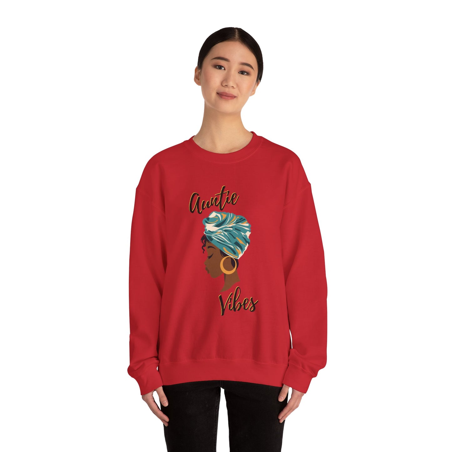 Auntie Vibes Crewneck Sweatshirt
