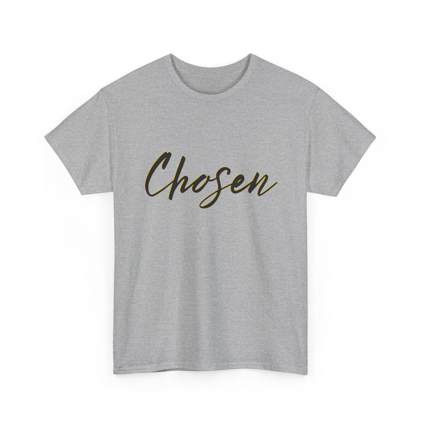 Chosen Unisex Heavy Cotton Tee - Inspirational Fashion for Everyday Wear