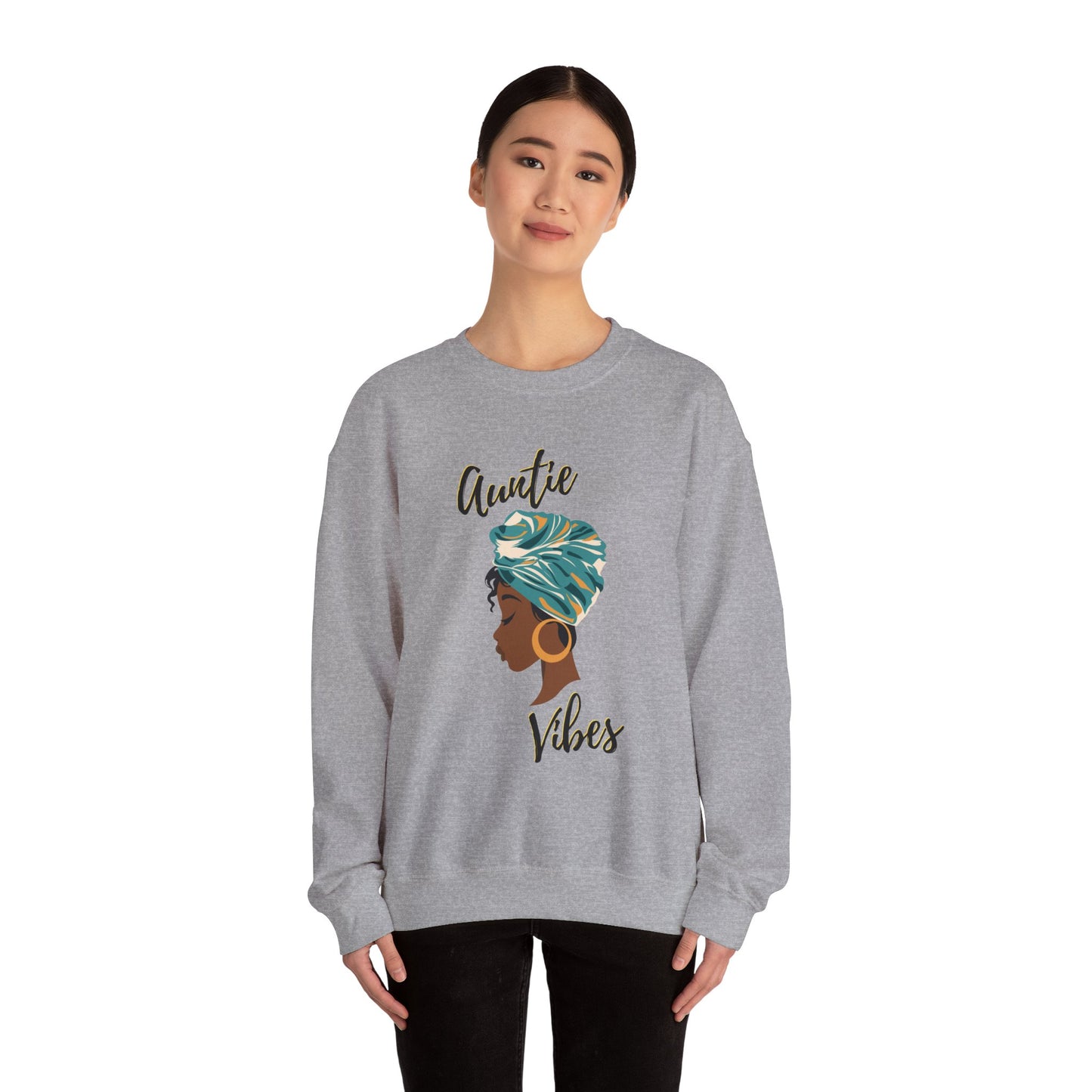 Auntie Vibes Crewneck Sweatshirt