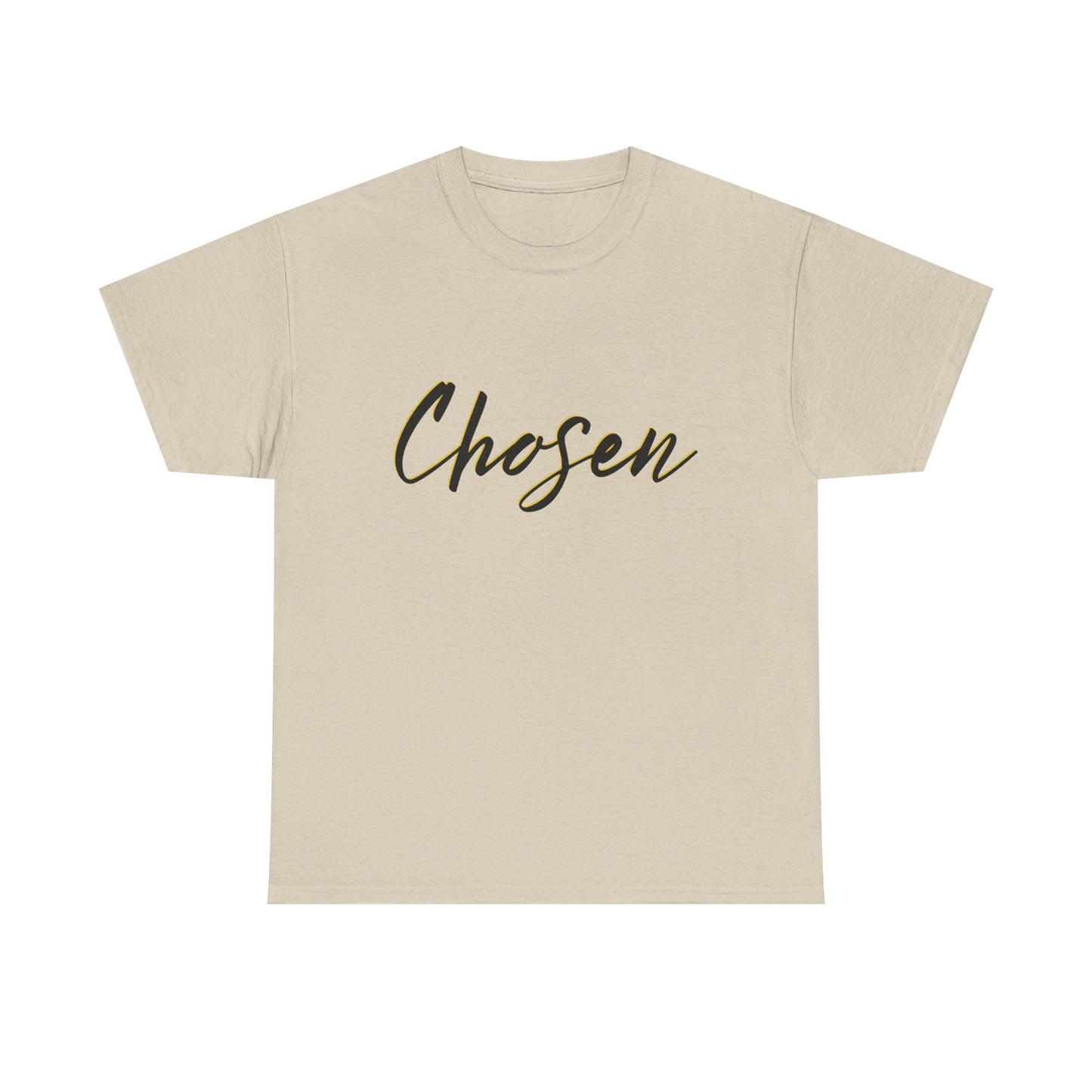 Chosen Unisex Heavy Cotton Tee - Inspirational Fashion for Everyday Wear