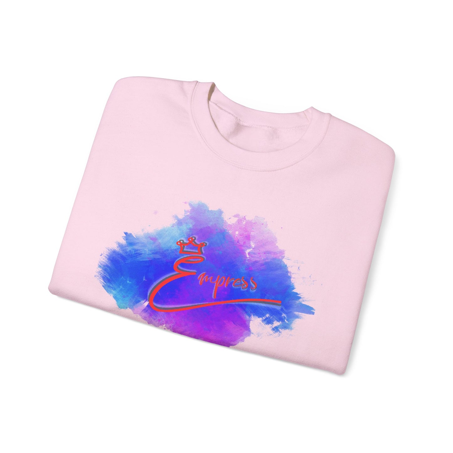 Empower Watercolor Crewneck Sweatshirt — Inspirational 'Empower' Design