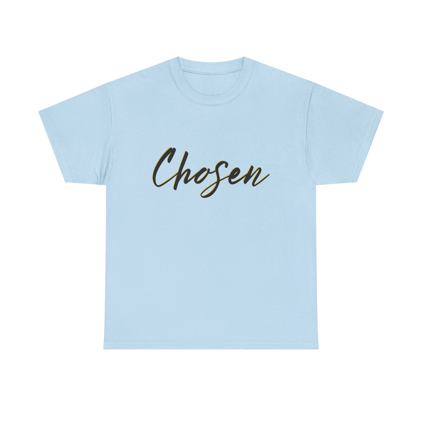 Chosen Unisex Heavy Cotton Tee - Inspirational Fashion for Everyday Wear