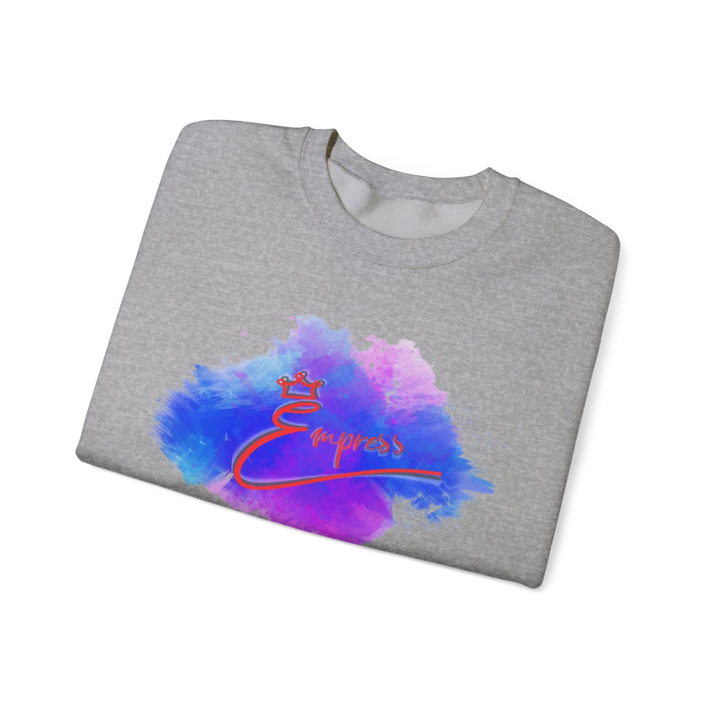 Empower Watercolor Crewneck Sweatshirt — Inspirational 'Empower' Design