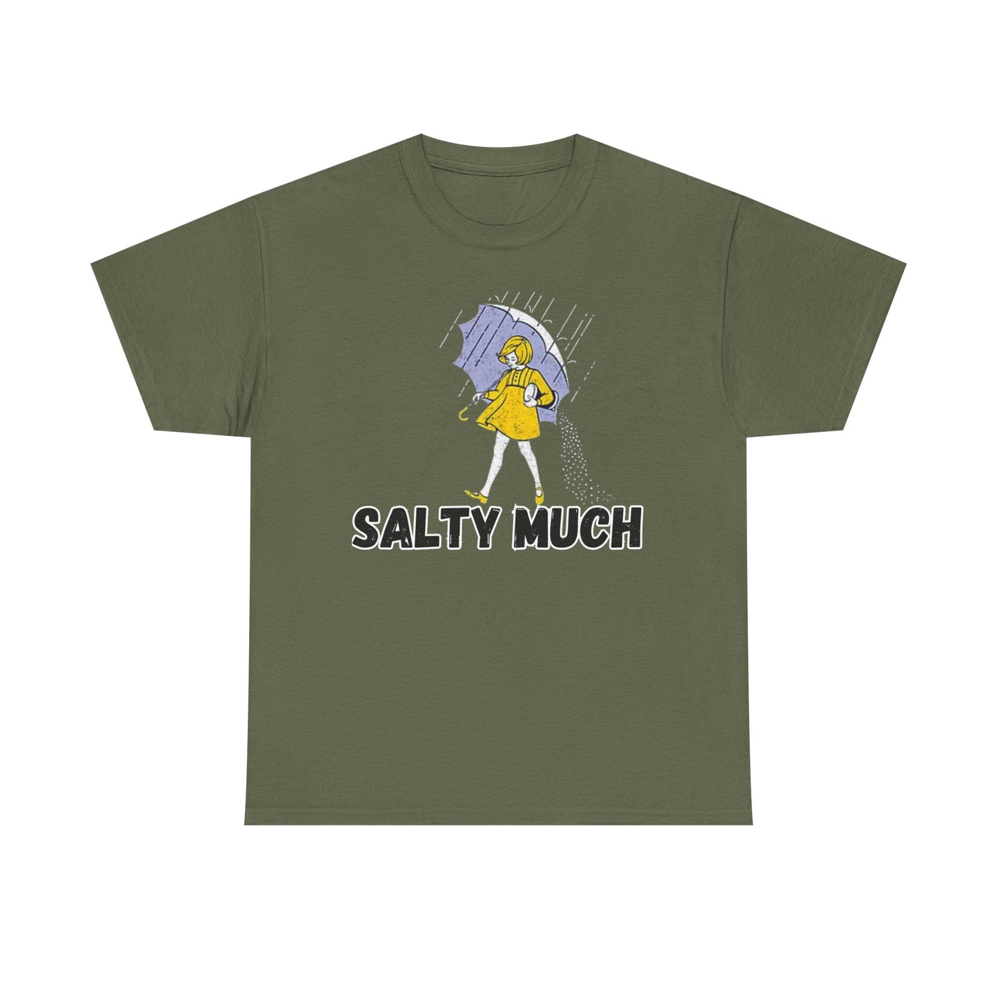 Salty Much Unisex Tee | Fun Graphic Shirt, Casual Wear, Gift for Friends, Beach Vibes, Summer Essentials