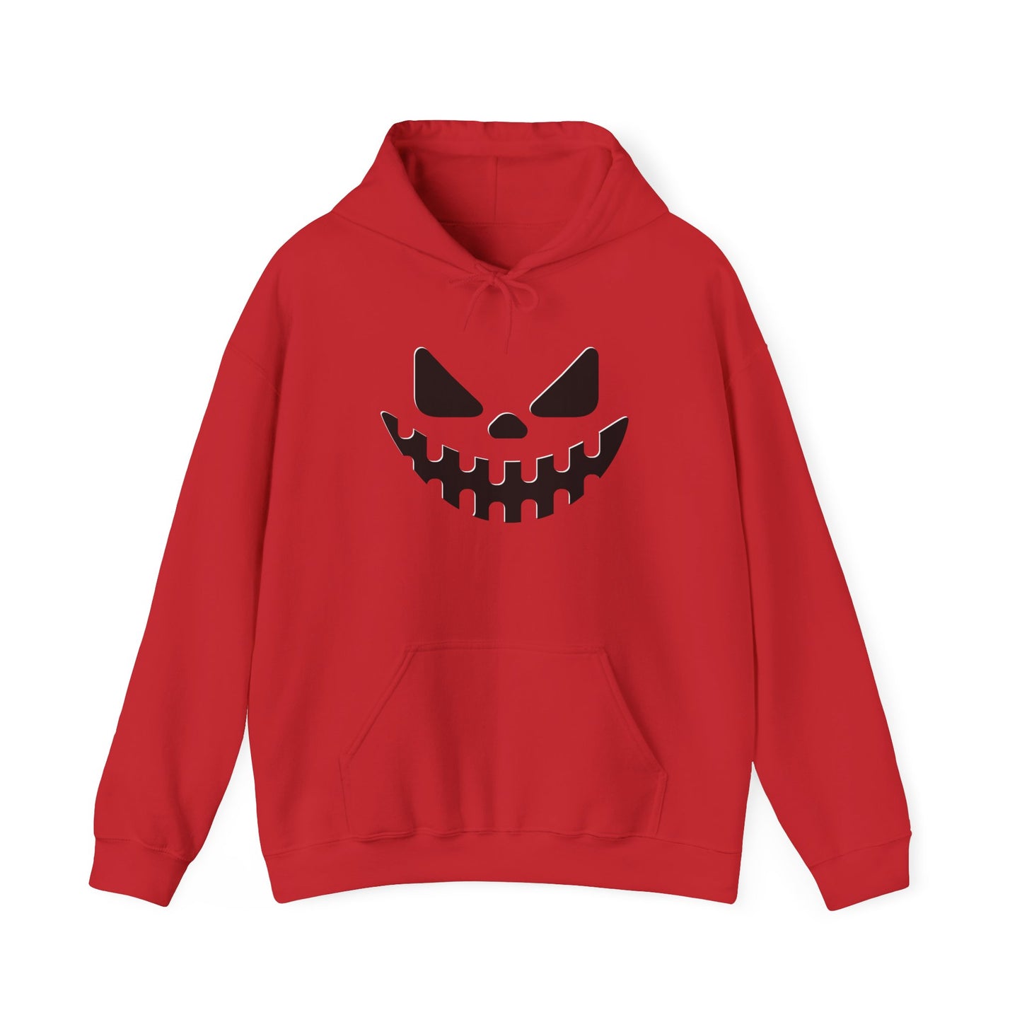 Halloween Smiling Skull Hoodie, Unisex Sweatshirt, Spooky Apparel, Fall Fashion, Cozy Gift for Him/Her