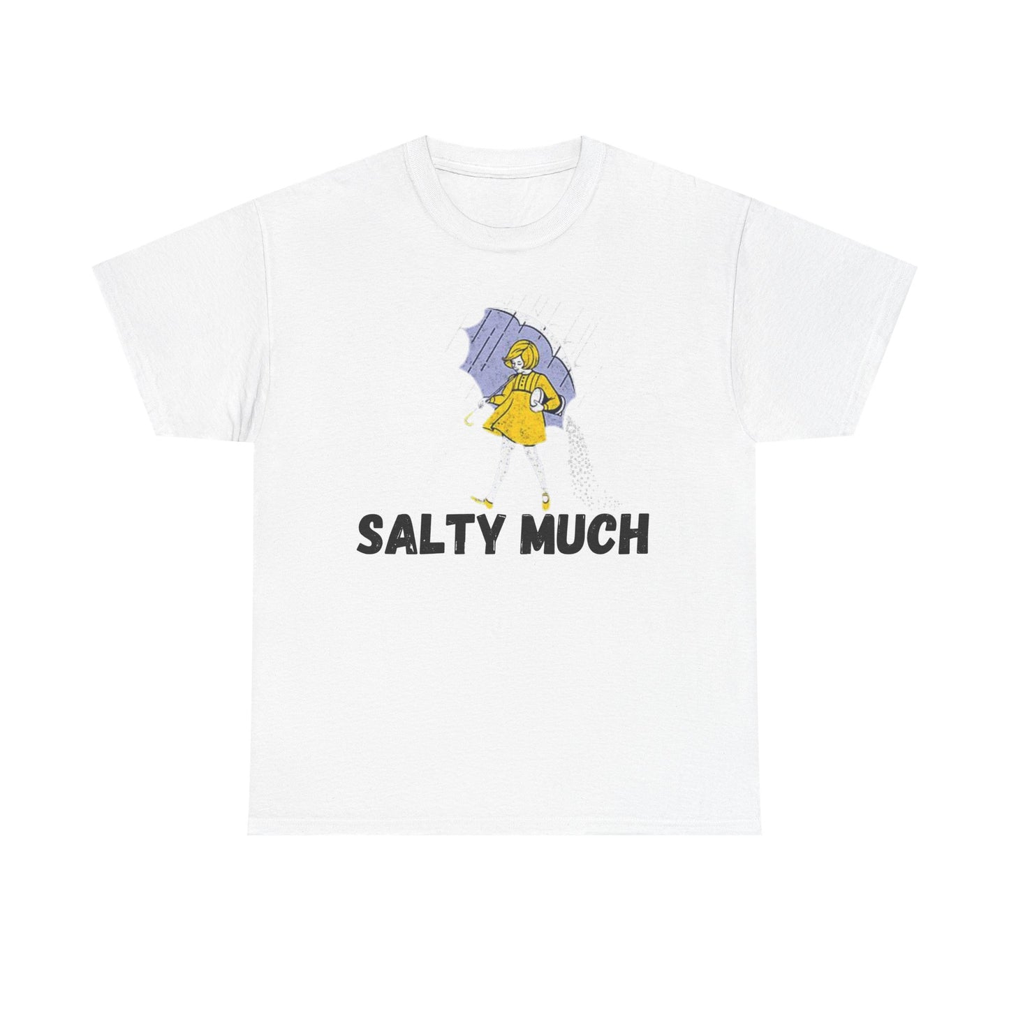 Salty Much Unisex Tee | Fun Graphic Shirt, Casual Wear, Gift for Friends, Beach Vibes, Summer Essentials