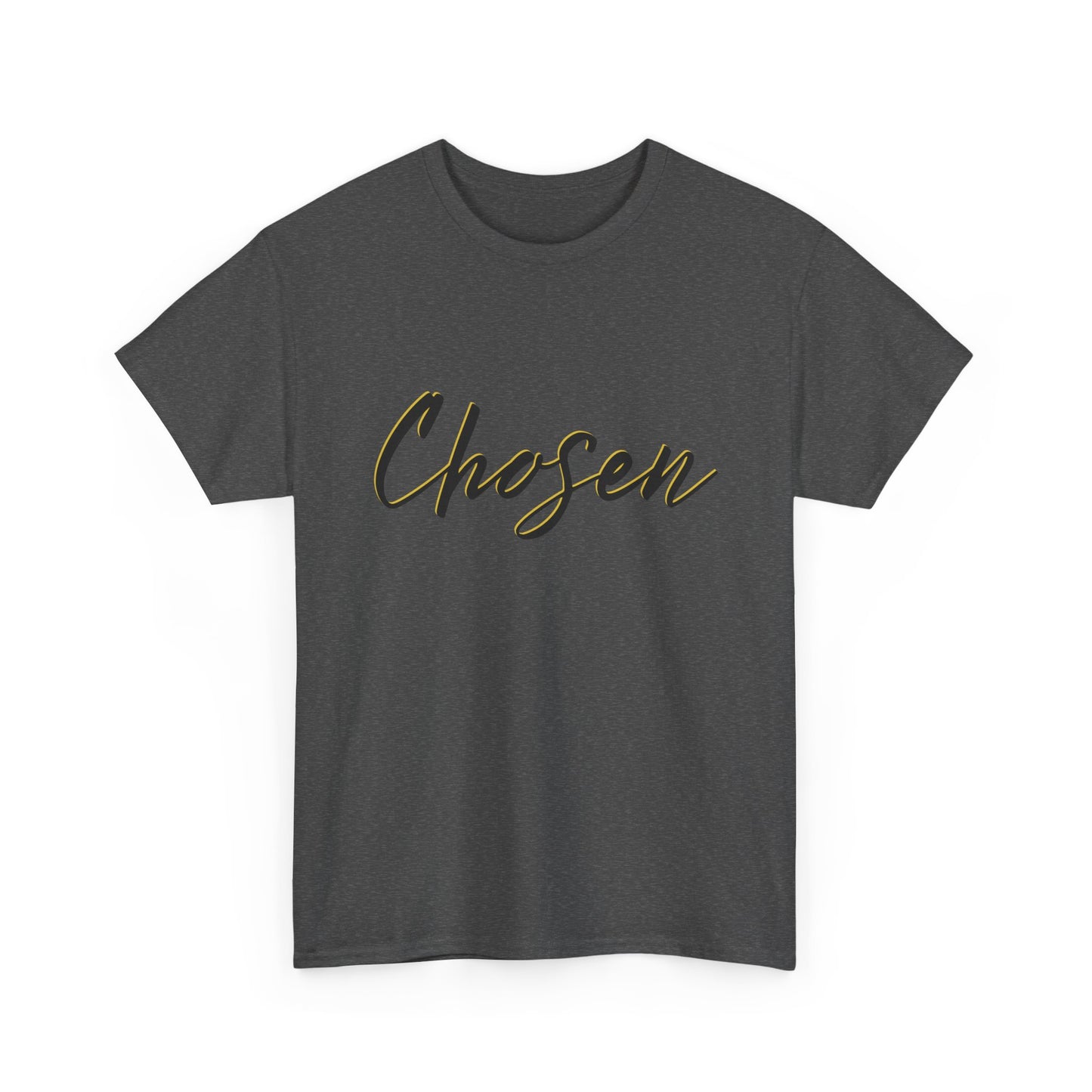 Chosen Unisex Heavy Cotton Tee - Inspirational Fashion for Everyday Wear