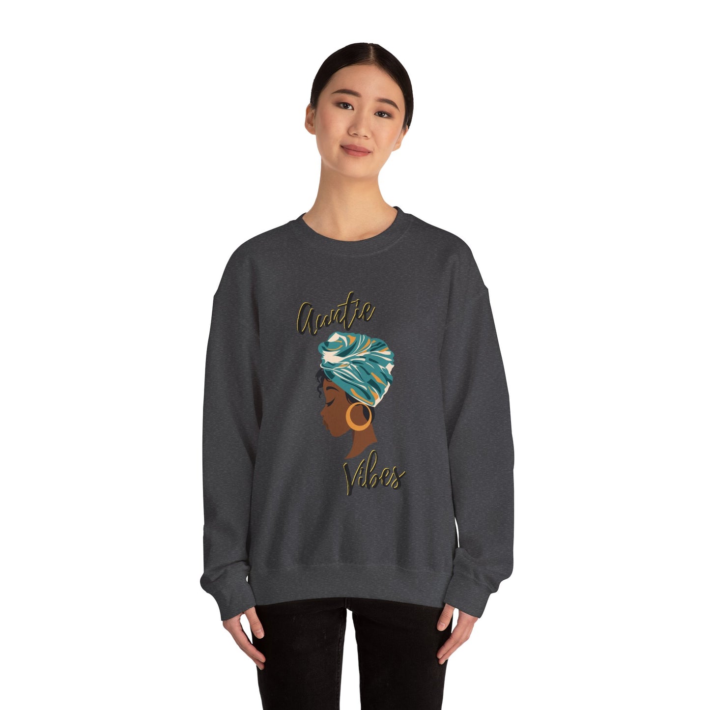 Auntie Vibes Crewneck Sweatshirt
