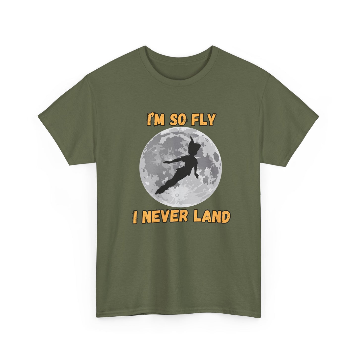I'm So Fly Unisex Heavy Cotton Tee - Fun Graphic T-Shirt for Dreamers