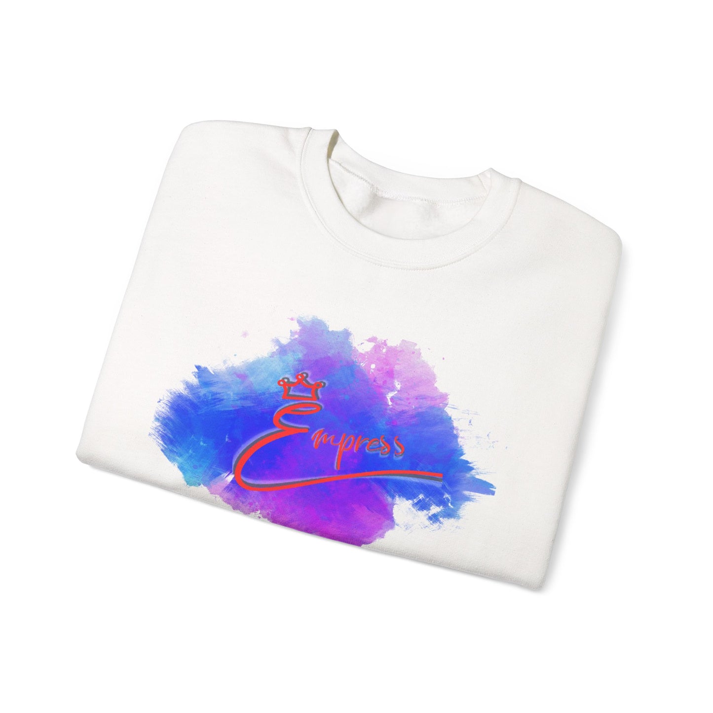 Empower Watercolor Crewneck Sweatshirt — Inspirational 'Empower' Design