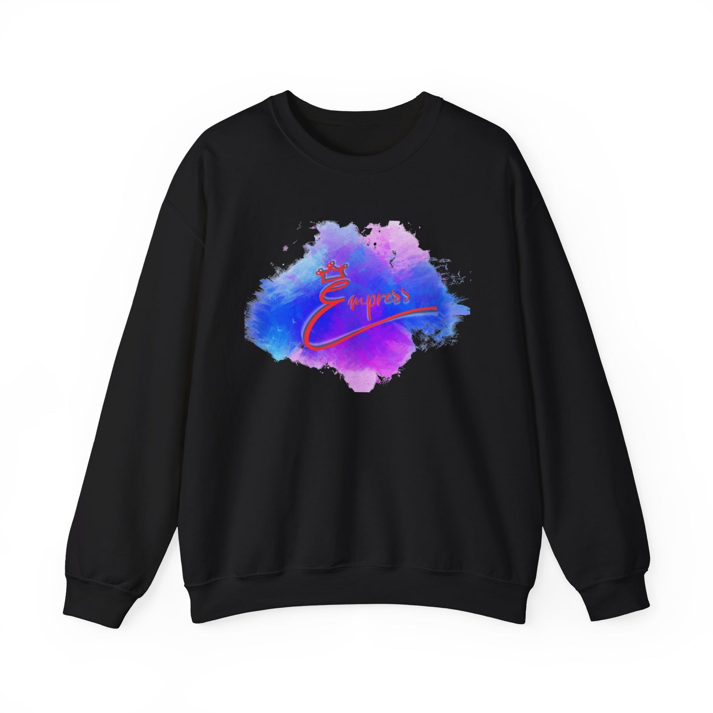 Empower Watercolor Crewneck Sweatshirt — Inspirational 'Empower' Design