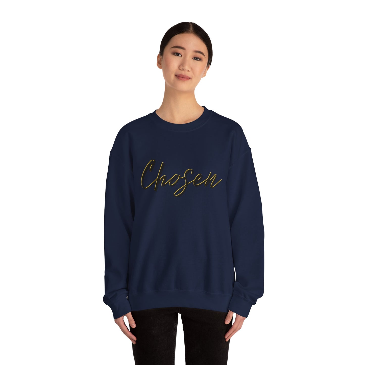 Chosen Unisex Heavy Blend™ Crewneck Sweatshirt - Cozy & Inspirational Gift