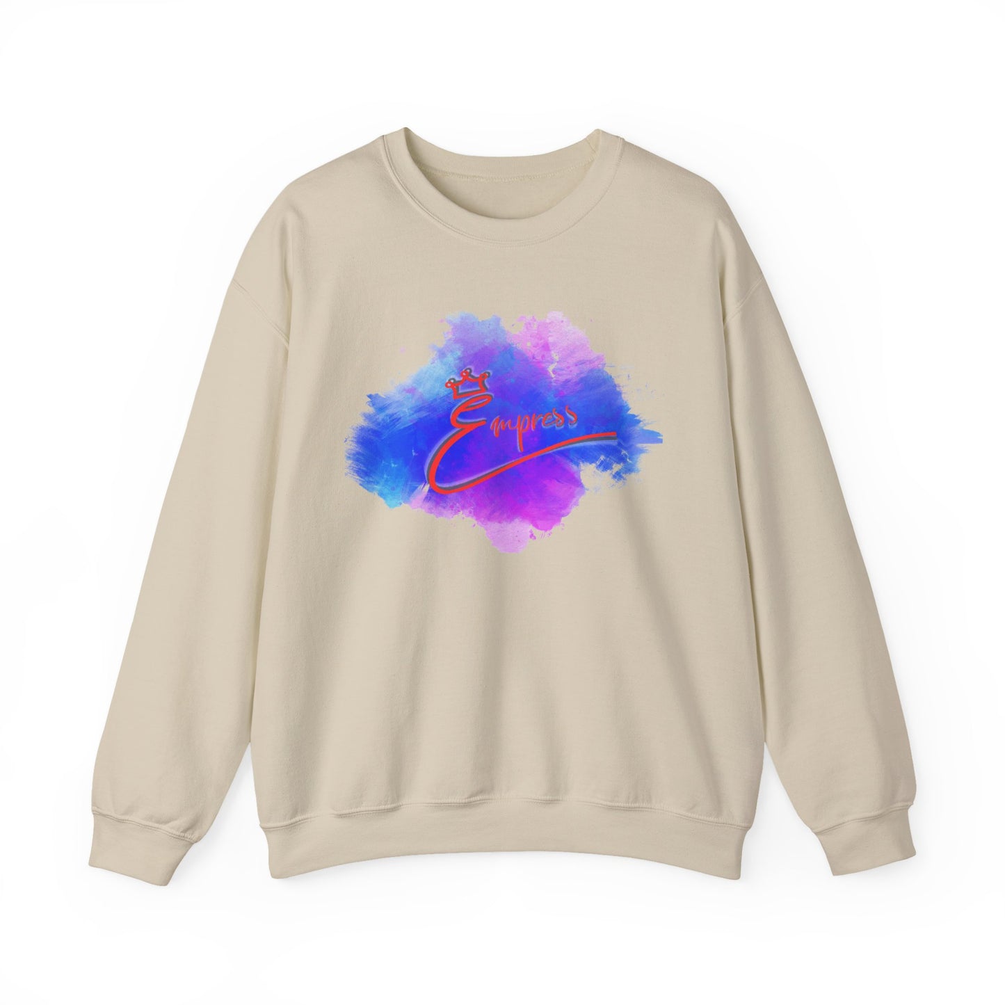 Empower Watercolor Crewneck Sweatshirt — Inspirational 'Empower' Design
