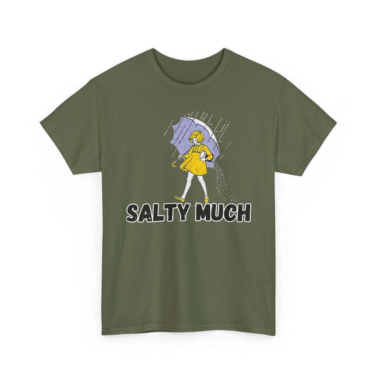 Salty Much Unisex Tee | Fun Graphic Shirt, Casual Wear, Gift for Friends, Beach Vibes, Summer Essentials