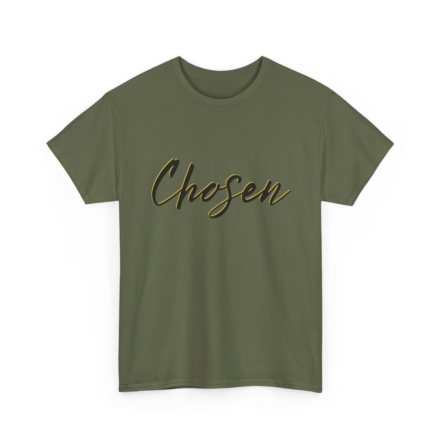 Chosen Unisex Heavy Cotton Tee - Inspirational Fashion for Everyday Wear