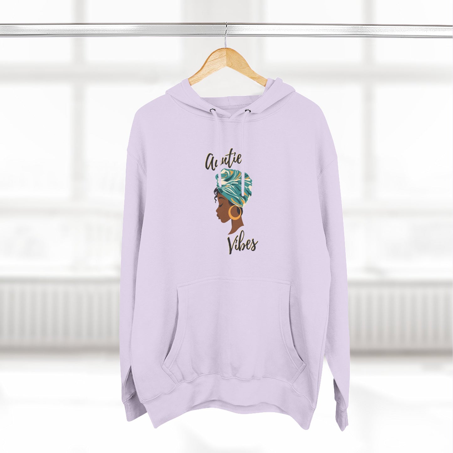 Auntie Vibes Fleece Hoodie
