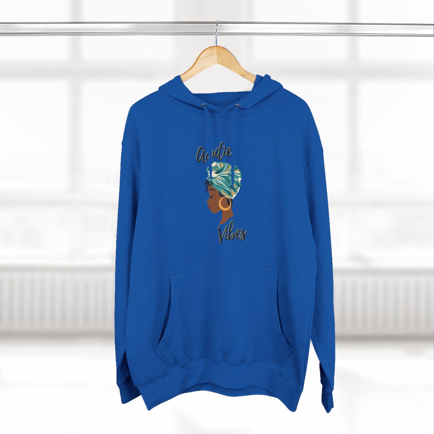 Auntie Vibes Fleece Hoodie