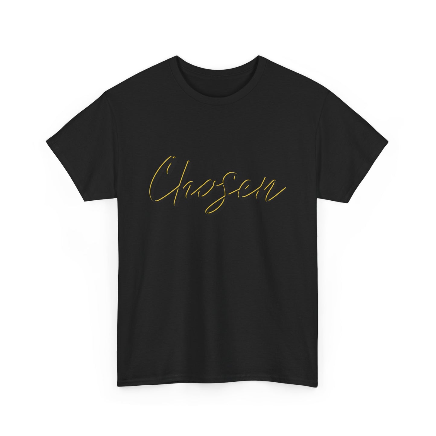 Chosen Unisex Heavy Cotton Tee - Inspirational Fashion for Everyday Wear