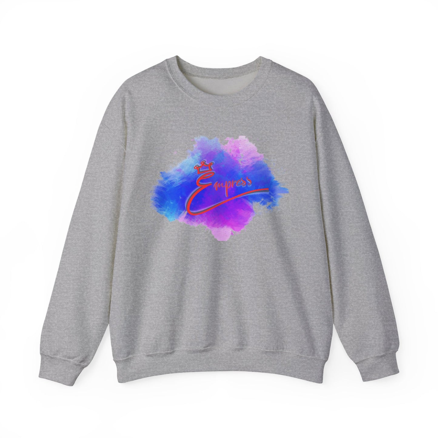 Empower Watercolor Crewneck Sweatshirt — Inspirational 'Empower' Design