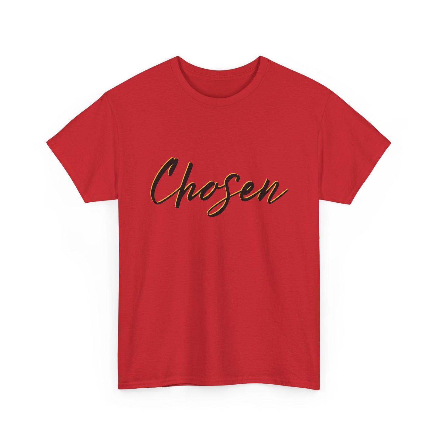 Chosen Unisex Heavy Cotton Tee - Inspirational Fashion for Everyday Wear