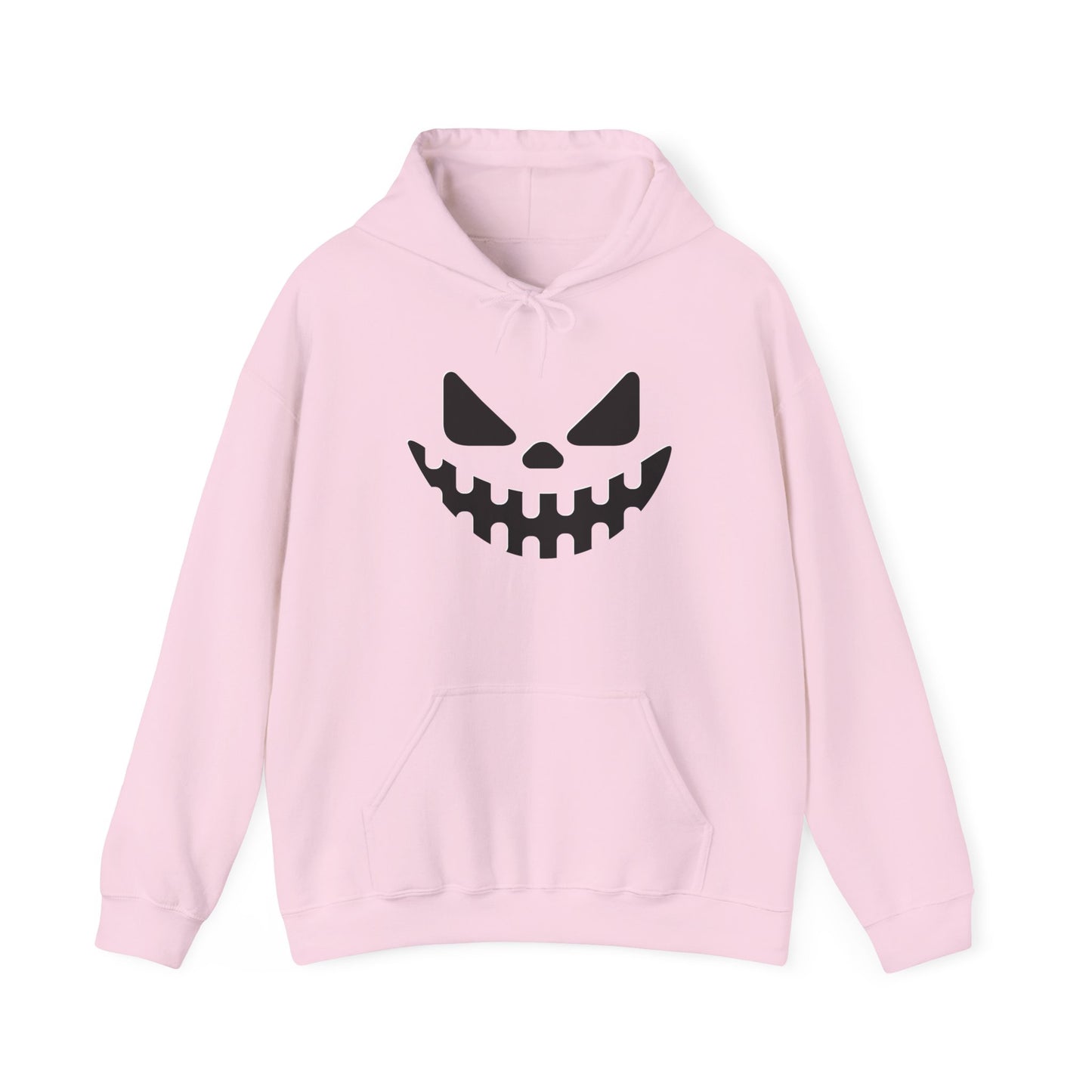 Halloween Smiling Skull Hoodie, Unisex Sweatshirt, Spooky Apparel, Fall Fashion, Cozy Gift for Him/Her