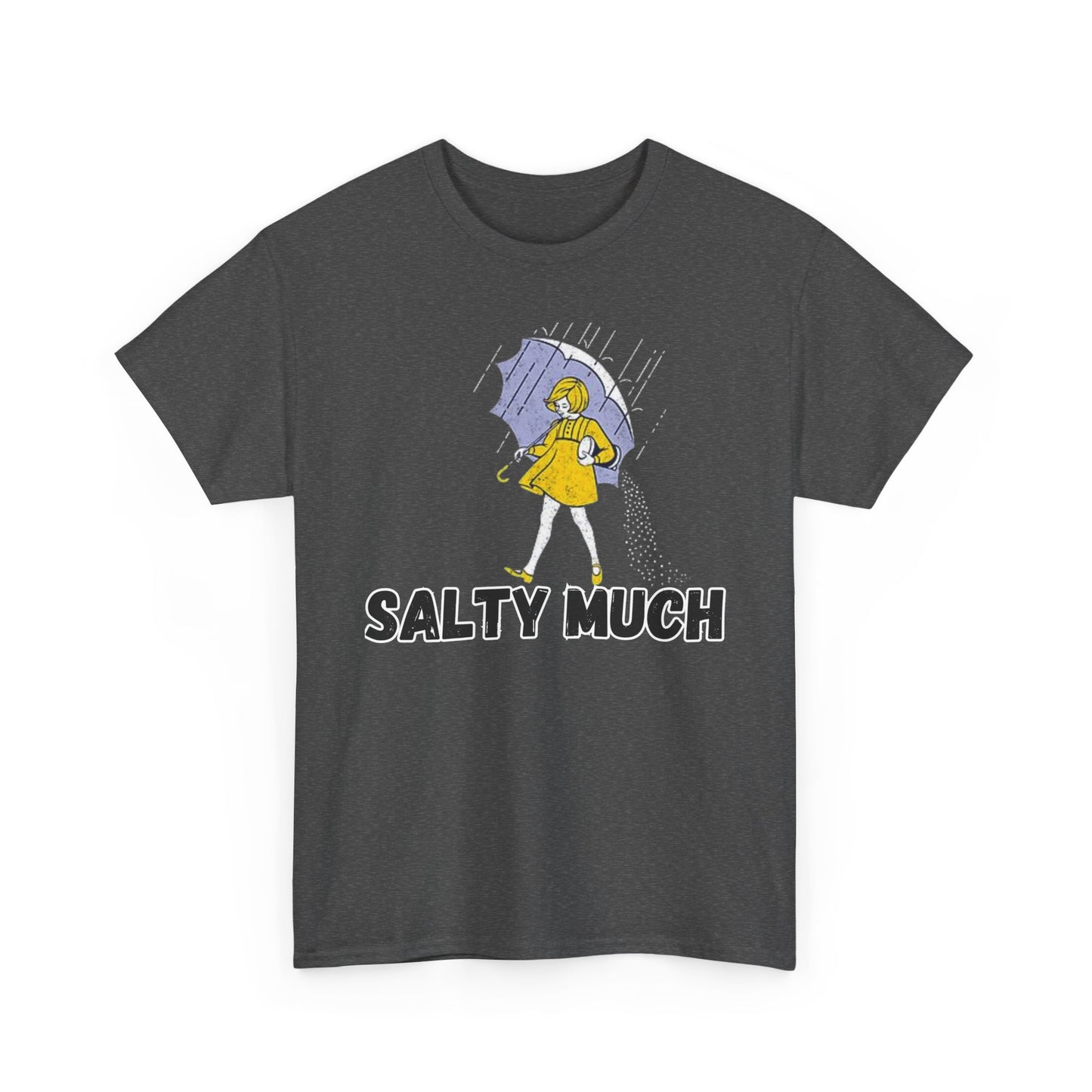 Salty Much Unisex Tee | Fun Graphic Shirt, Casual Wear, Gift for Friends, Beach Vibes, Summer Essentials