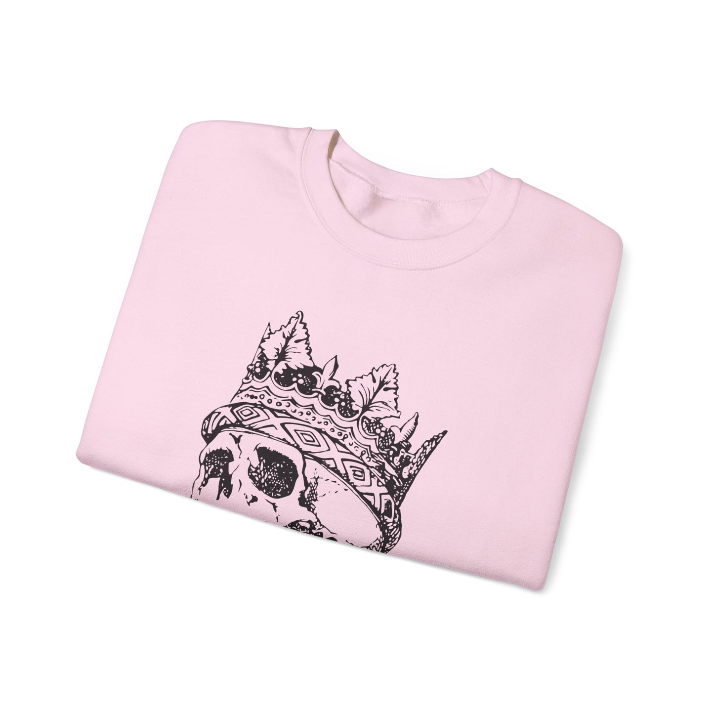 Crowned Skull Crewneck Sweatshirt - Unisex Heavy Blend™