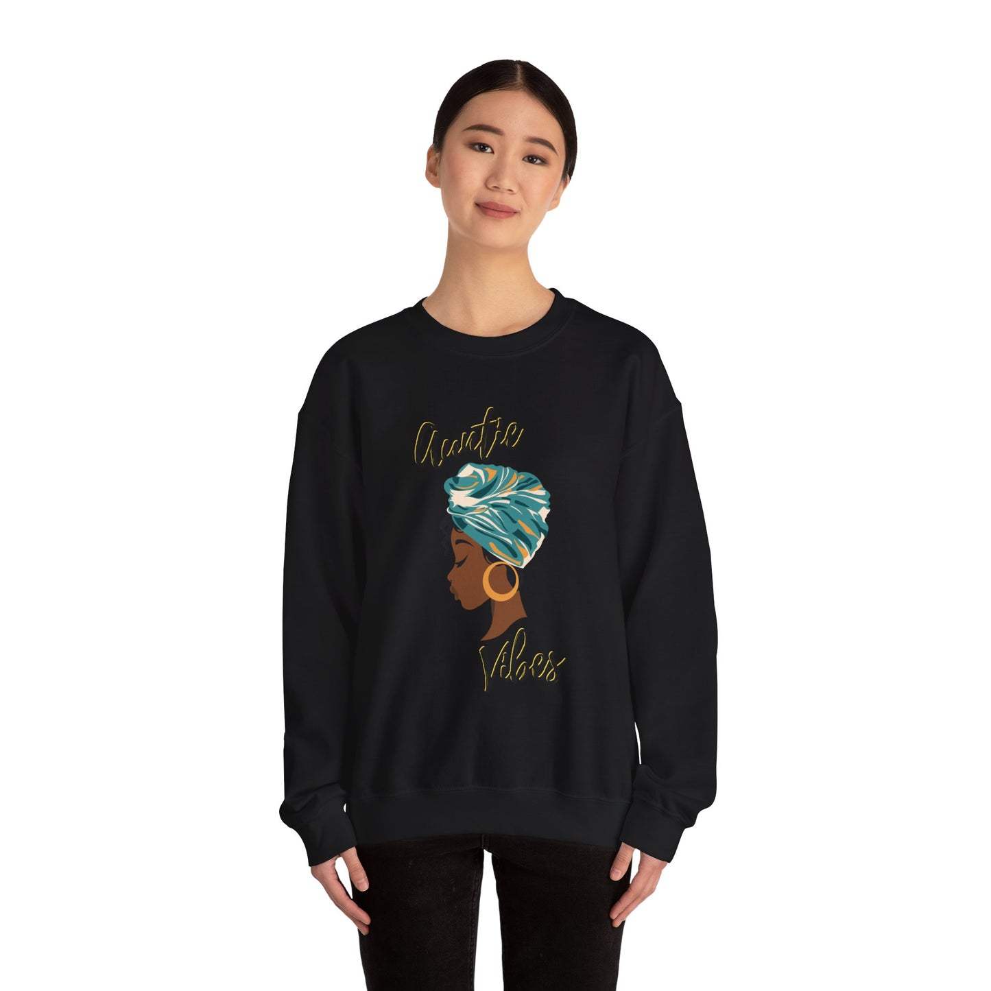 Auntie Vibes Crewneck Sweatshirt