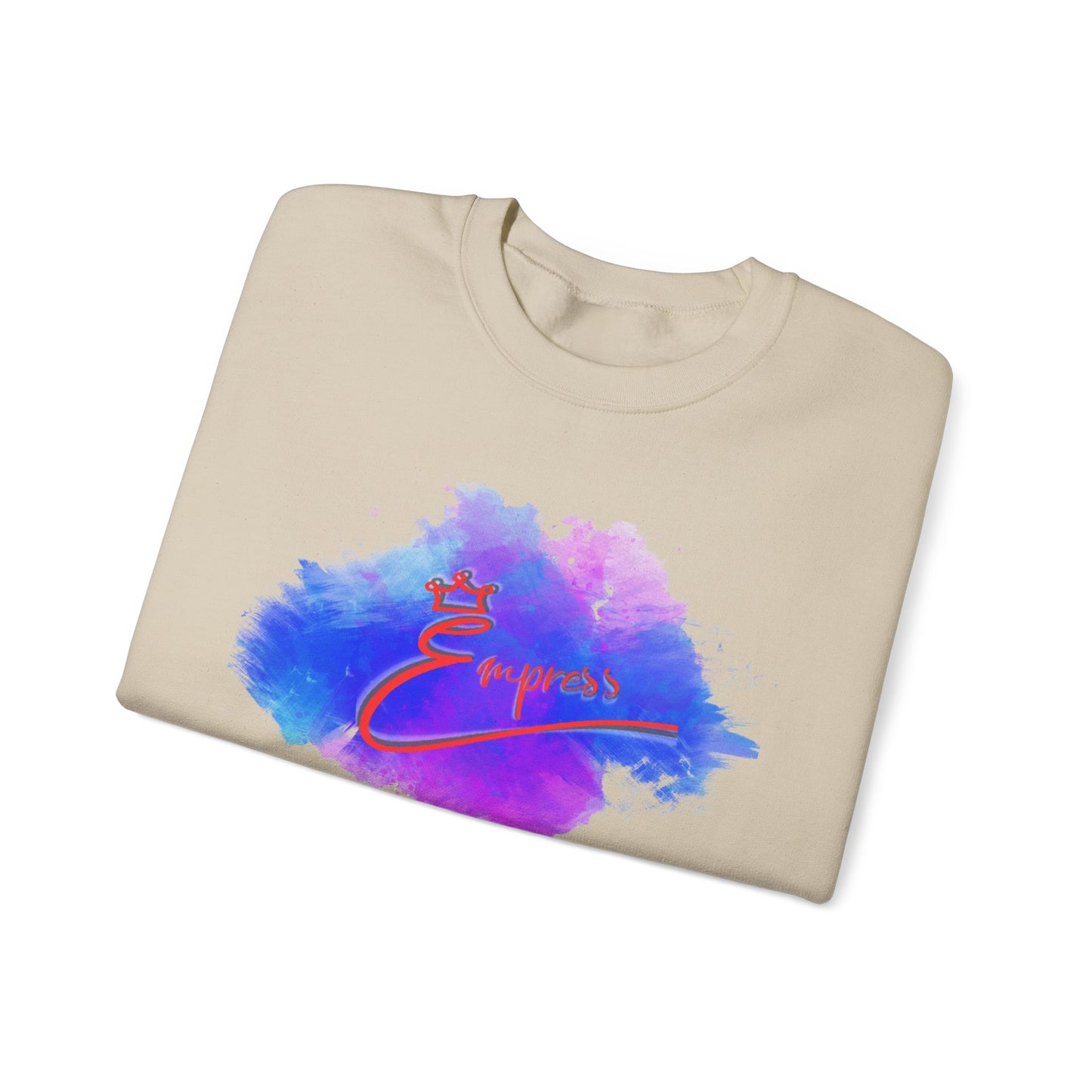 Empower Watercolor Crewneck Sweatshirt — Inspirational 'Empower' Design