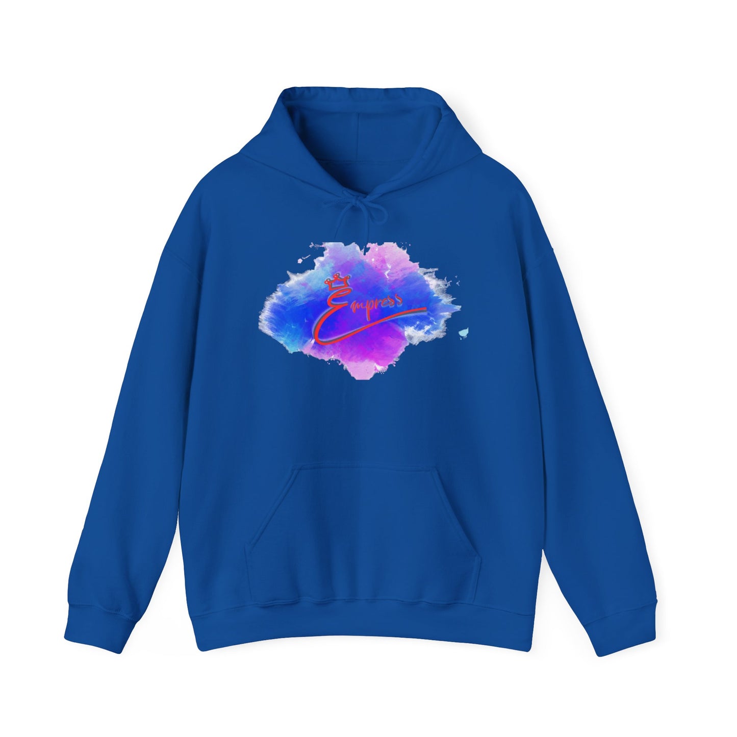 Express Yourself Hoodie - Unisex Heavy Blend™ Sweatshirt with Colorful Design